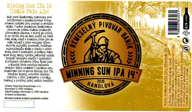 Mining Sun Ipa 3