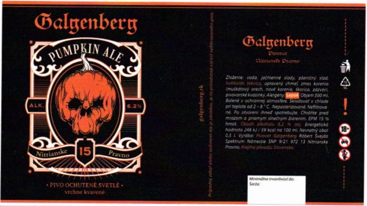 Pumpkin Ale 1