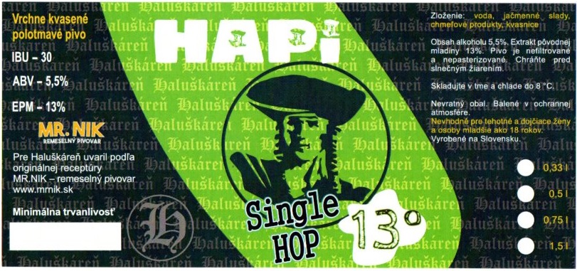 Hapi - Single Hop