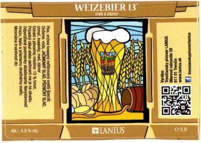 Weizebier med a zazvor 4.9%