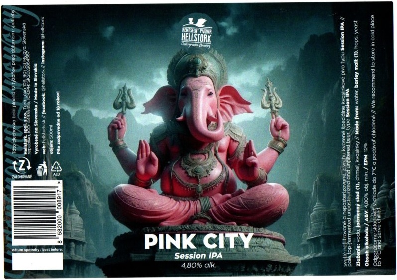 Pink City 8 leskla ostrejsie rohy