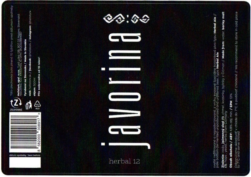 Javorina 3 tenky papier