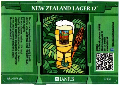 New Zealend Lager 1