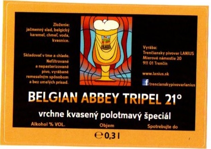 Belgian Abbey Tripel 3