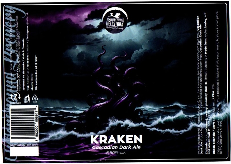 Kraken 5 leskla