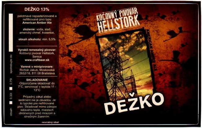 Dezko 7 reprint kocovnickej etikety