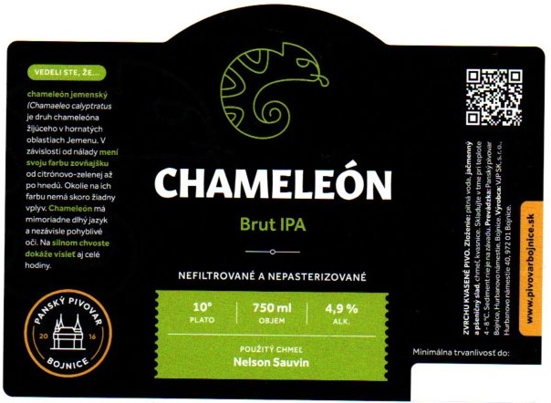   Chameleon 2 leskla