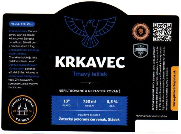   Krkavec 6 leskla