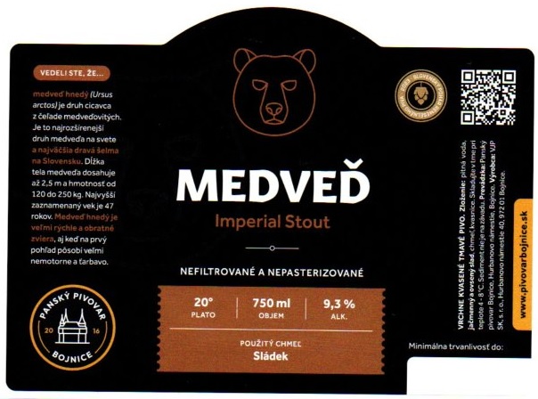   Medved 2 leskla
