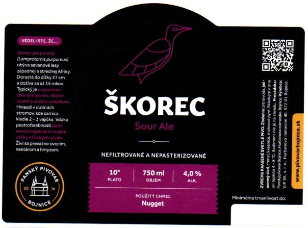   Skorec 2 leskla