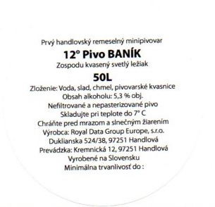  sudovka Banik 50L 2