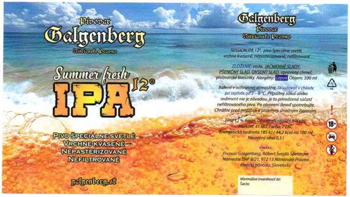 Summer fresh Ipa