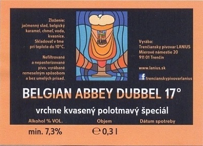 Belgian Abbey Dubbel 1