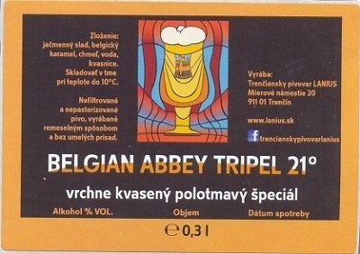Belgian Abbey Tripel 2