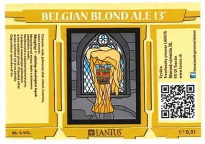 Belgian Blond Ale 1