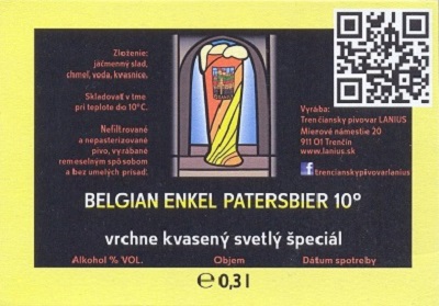 Belgian Enkel Patersbier 1