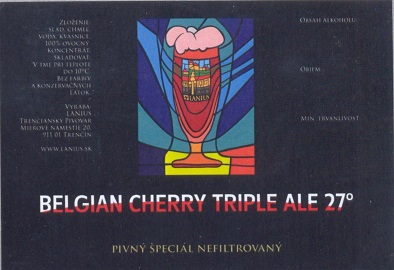 Belgian Cherry Triple Ale 1