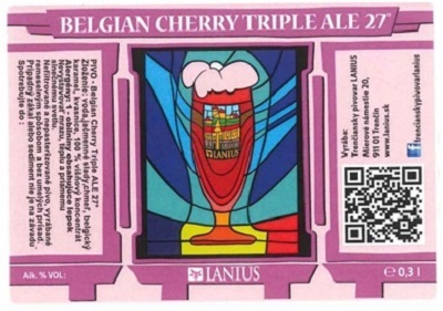 Belgian Cherry Triple Ale 5
