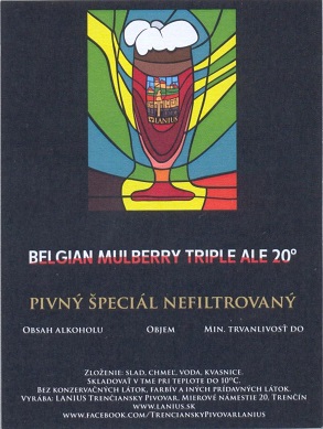 Belgian Mulberry Triple Ale 3