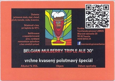 Belgian Mulberry Triple Ale 6