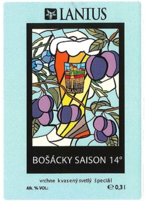 Bosacky Saison 4 samolepka iný typ písma