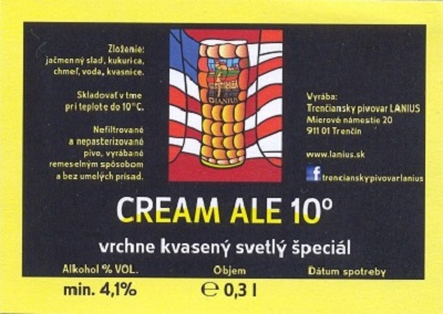 Cream Ale 4 min 4,1%