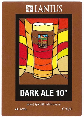 Dark Ale 10° 5 samolepka