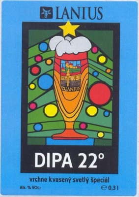 DIPA 4 samolepka