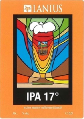 IPA 11 samolepka názov piva biela farba a písmo dole biela farba pod obrázkom nový text  a objemové jednotky