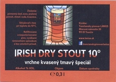 Irish Dry Stout 1