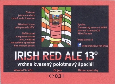 Irish Red Ale 1