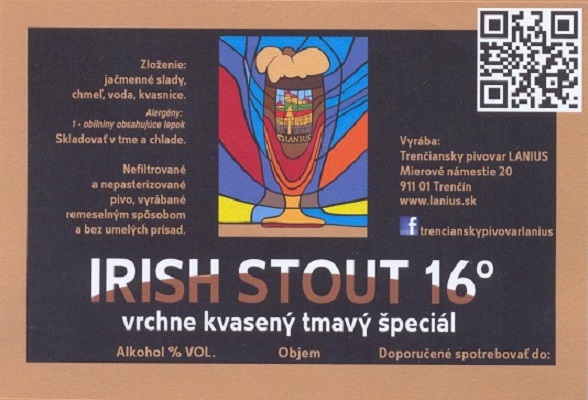 Irish Stout 4 QR kod