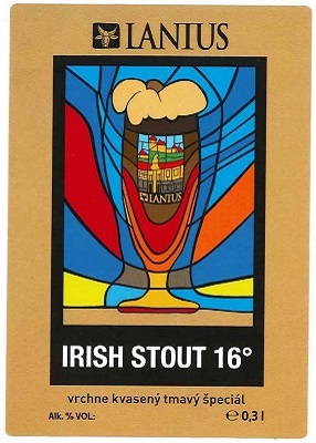 Irish Stout 6 biely nazov