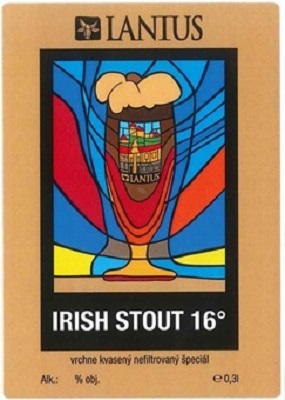 Irish Stout 8 biely nazov pod obrázkom iný text  a obj