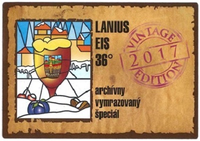 Lanius Eis 3 samolepka zimny motiv