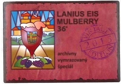 Lanius Eis Mulberry 2 samolepka vacsi obrazok a text
