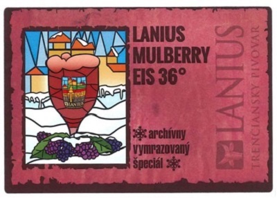 Lanius Mulberry Eis 1 samolepka