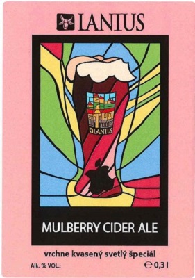 Mulberry Cider Ale samolepka
