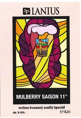 Mulberry Saison 1 samolepka