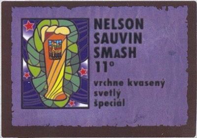 Nelson Sauvin Smash 2 samolepka ina farba