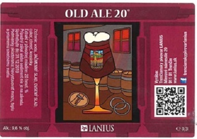 Old Ale 1 samolepka