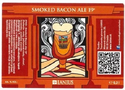 Smoked Bacon Ale samolepka