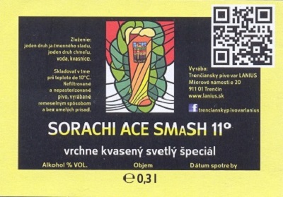 Sorachi Ace Smash 2 mensie logo a text