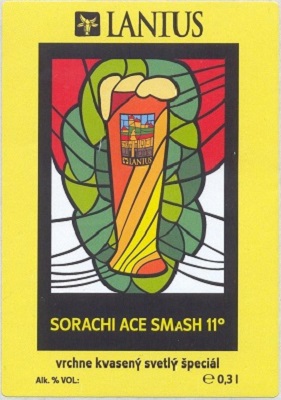 Sorachi Ace Smash 3 samolepka
