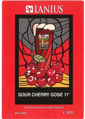 Sour Cherry Gose samolepka