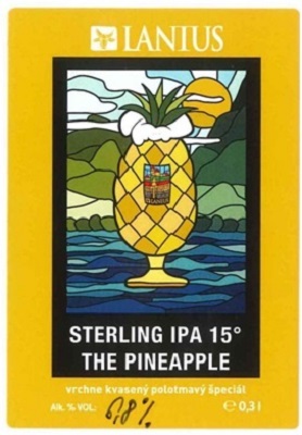 Sterling Ipa 1 The Pineapple samolepka