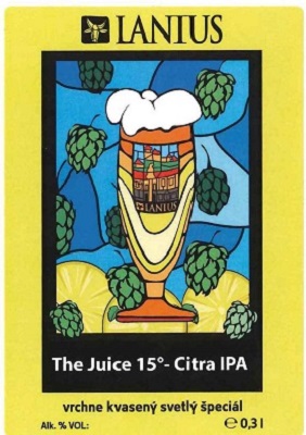 The Juice - Citra IPA 1 samolepka