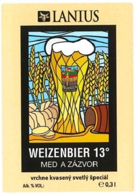Weizenbier med zazvor 7 samolepka