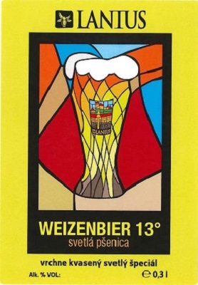Weizenbier svetla psenica 1 samolepka