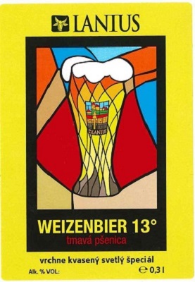 Weizenbier tmava psenica 5 samolepka svetly special
